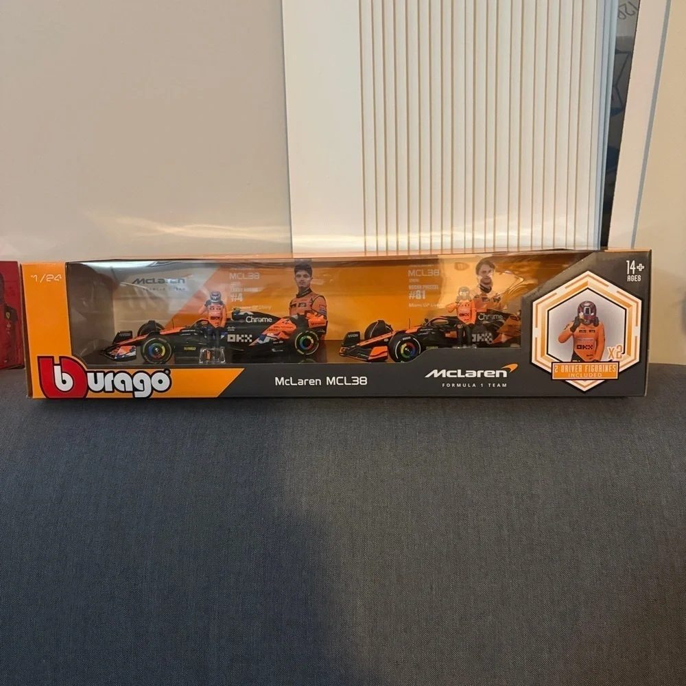 McLaren MCL35B Orange Model Car